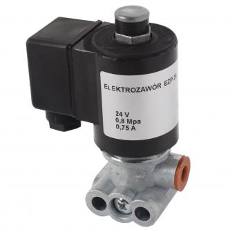 Solenoid valve 24V 0.8 Mpa 0.75A (Ponar)